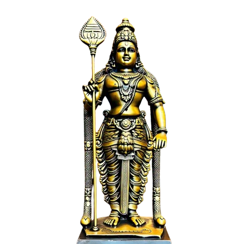 Brass Murugan Statue