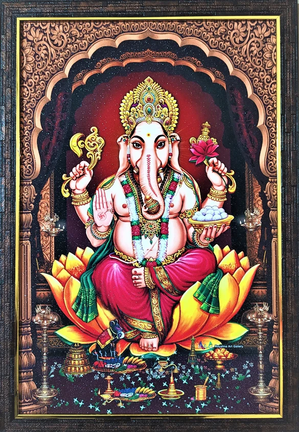 Ganesh photo frame